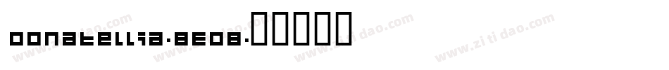 Donatellia-BE0B字体转换