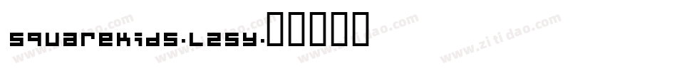SquareKids-LZ5y字体转换