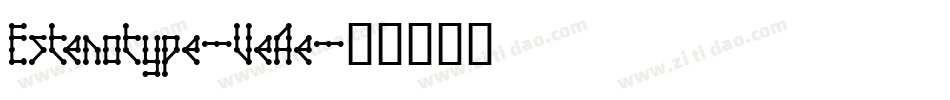 Estenotype-VeAe字体转换