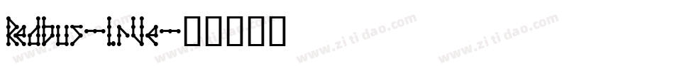 Redbus-lrVe字体转换