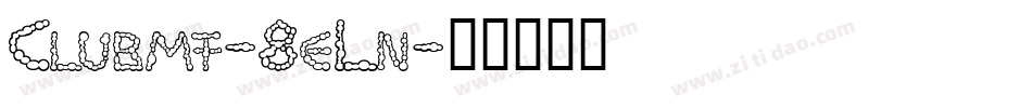 Clubmf-8eLn字体转换
