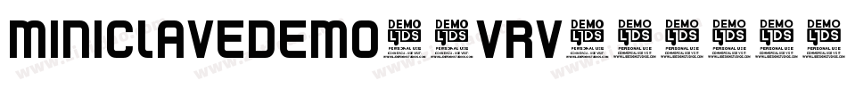 MiniClaveDemo-5VrV字体转换