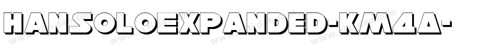HanSoloExpanded-Km4A字体转换