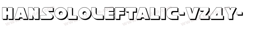 HanSoloLeftalic-vz4y字体转换