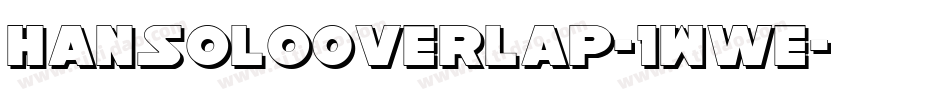 HanSoloOverlap-1Wwe字体转换