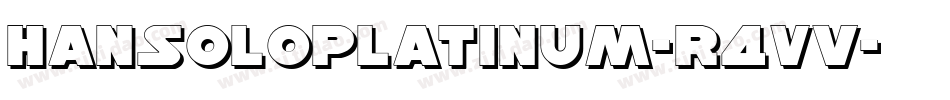 HanSoloPlatinum-R4Vv字体转换