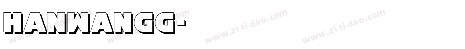 HanWangG字体转换