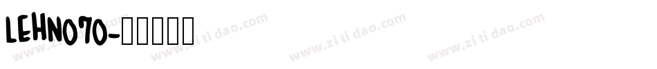 LEHN070字体转换