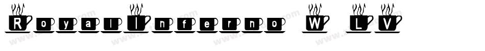 RoyalInferno-W0LV字体转换