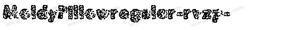 MoldyPillowregular-rvzp字体转换