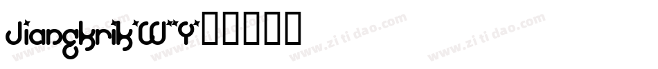 Jiangkrik-W62Y字体转换