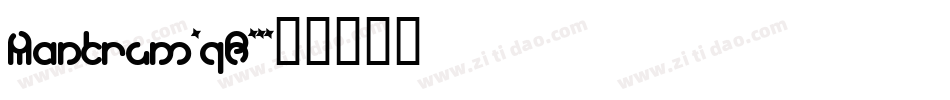 Mantrum-qR62字体转换