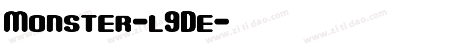 Monster-l9De字体转换