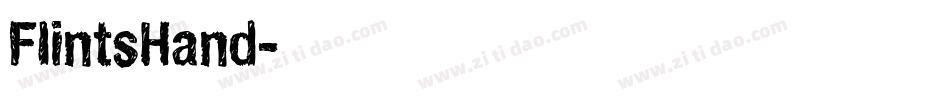 FlintsHand字体转换
