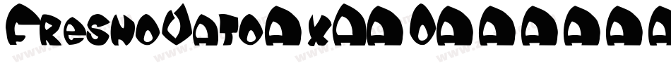 FresnoVato-xA7O字体转换