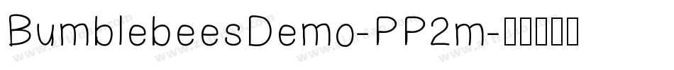 BumblebeesDemo-PP2m字体转换