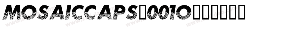 Mosaiccaps-001o字体转换