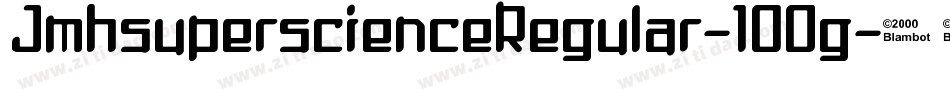 JmhsuperscienceRegular-10Og字体转换