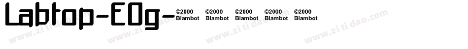 Labtop-EOg字体转换