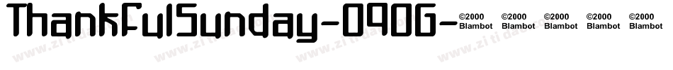 ThankfulSunday-09OG字体转换