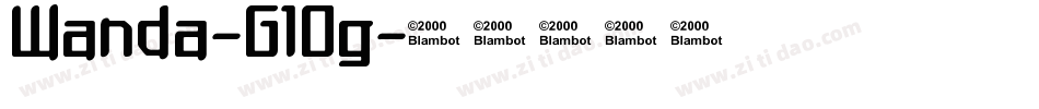 Wanda-G1Og字体转换