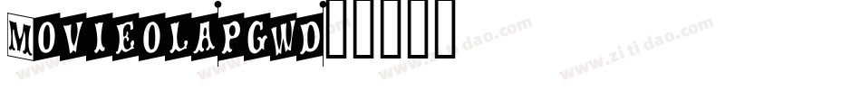 Movieola-pgwd字体转换