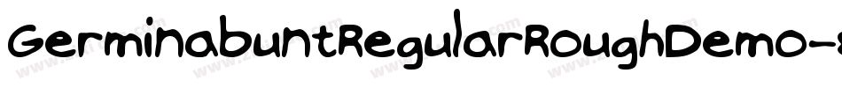 GerminabuntRegularRoughDemo-8Dvg字体转换