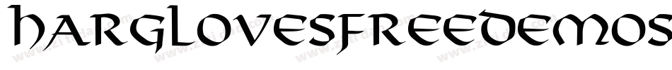 HarglovesfreedemoSemibold-rg4qL字体转换