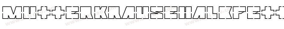 MutterKrauseHalbfettBold-dlE7字体转换