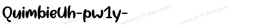 QuimbieUh-pw1y字体转换