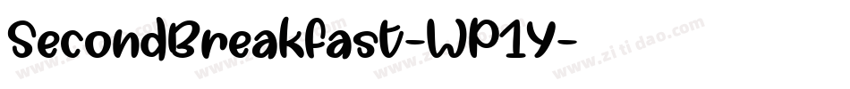SecondBreakfast-WP1Y字体转换