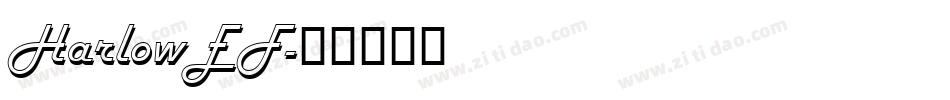 HarlowEF字体转换