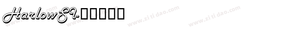 HarlowSI字体转换