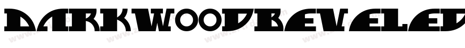 Darkwoodbeveled-G1ZD字体转换