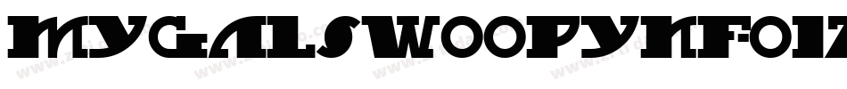 Mygalswoopynf-o1zd字体转换