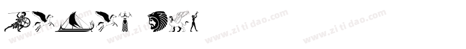 Calan-pjD字体转换