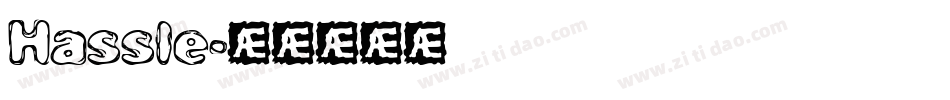 Hassle字体转换