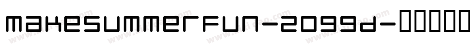 MakeSummerFun-2Oggd字体转换