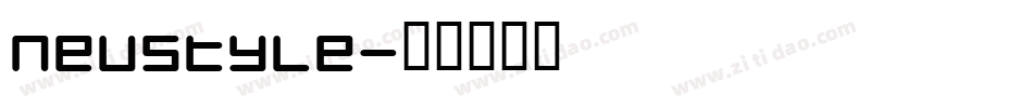 Neustyle字体转换
