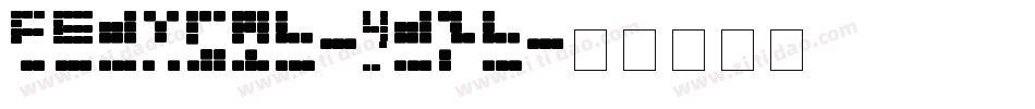 Fedyral-4DZl字体转换 Fedyral-4DZl字体转换