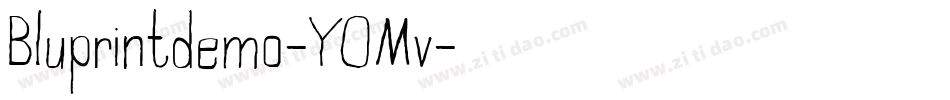 Bluprintdemo-YOMv字体转换