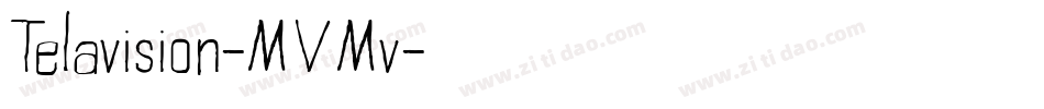 Telavision-MVMv字体转换