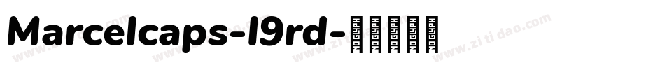 Marcelcaps-l9rd字体转换