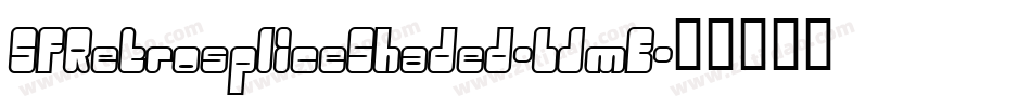 SfRetrospliceShaded-LJmE字体转换