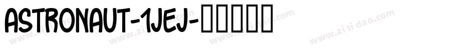 Astronaut-1jEj字体转换