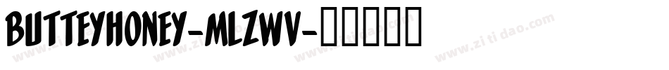 ButteyHoney-mLZWv字体转换