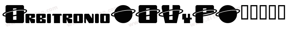 Orbitronio-OV4P字体转换