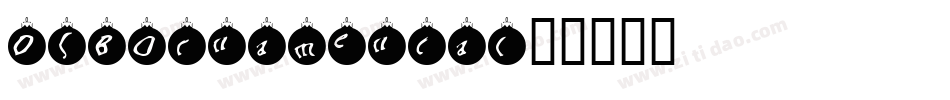 DJB-Ornamental字体转换