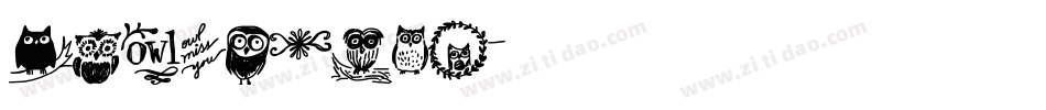 Owlmazing字体转换
