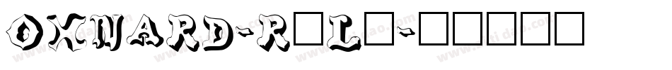 Oxnard-R0l6字体转换 Oxnard-R0l6字体转换